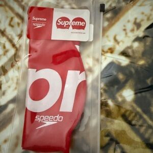 Speedo Bold Red Swim Cap